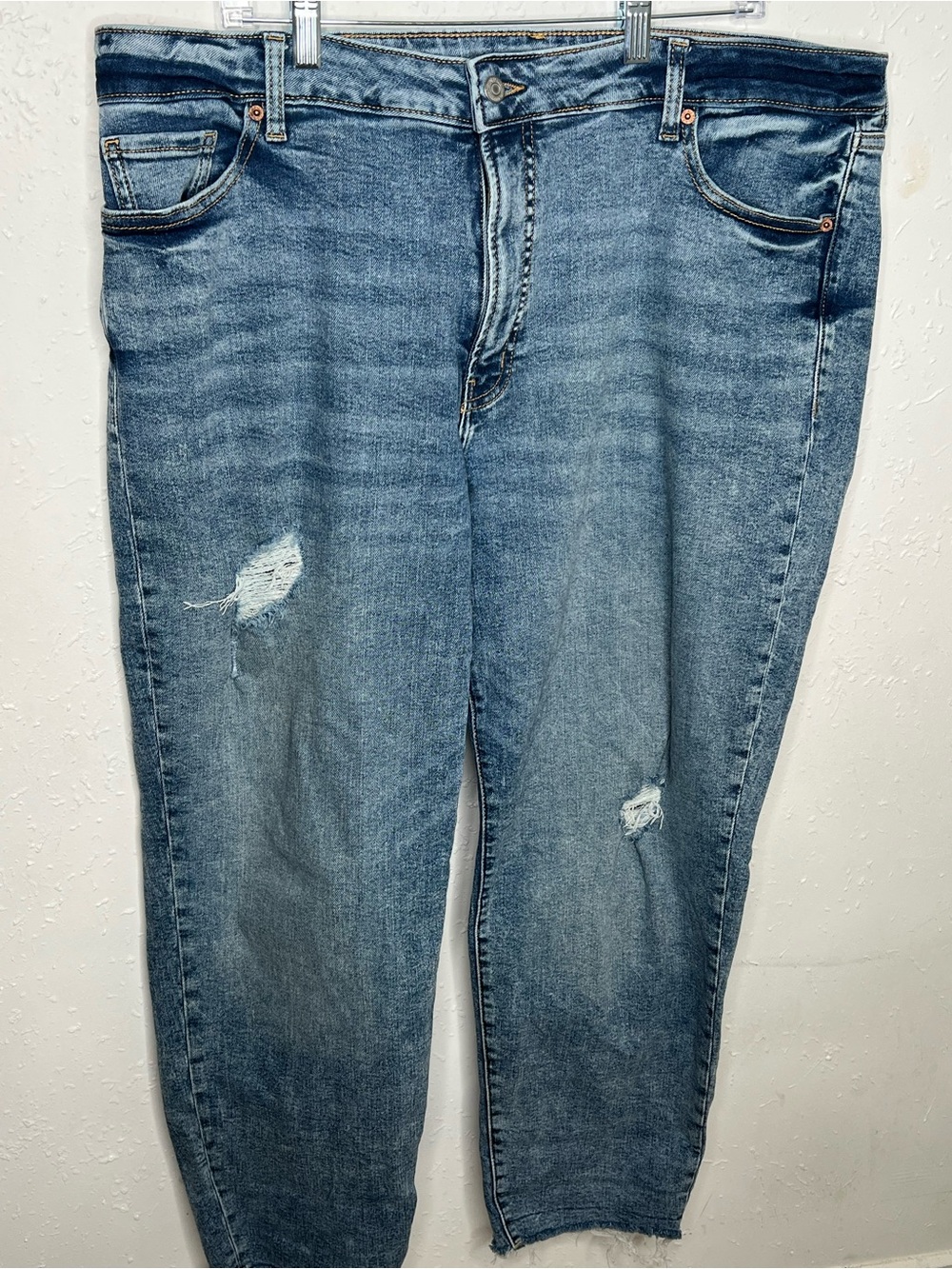 Old Navy Light Blue High-Rise Straight Jeans